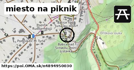 miesto na piknik