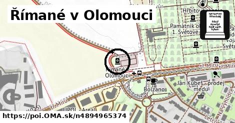 Římané v Olomouci