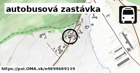 autobusová zastávka