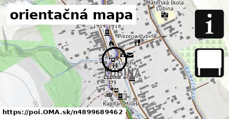 orientačná mapa