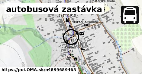 autobusová zastávka