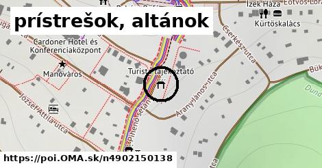 prístrešok, altánok