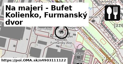 Na majeri - Bufet Kolienko, Furmanský dvor