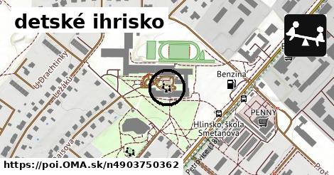 detské ihrisko