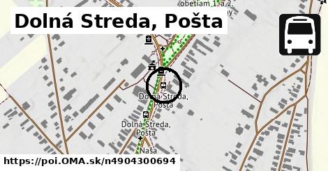 Dolná Streda, Pošta