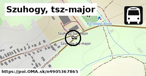 Szuhogy, tsz-major