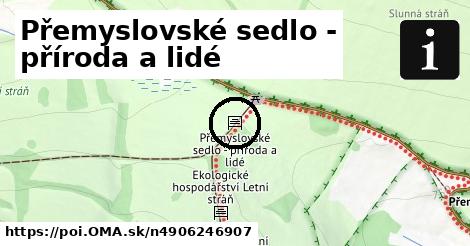 Přemyslovské sedlo - příroda a lidé