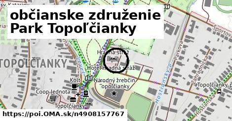 občianske združenie Park Topoľčianky