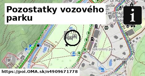 Pozostatky vozového parku