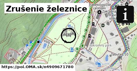 Zrušenie železnice