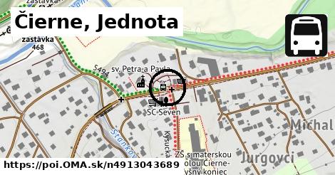 Čierne, Jednota