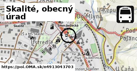 Skalité, obecný úrad