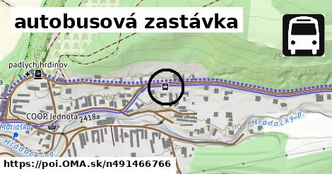 autobusová zastávka