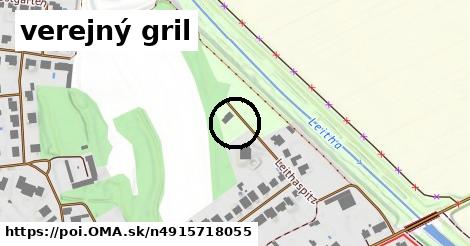 verejný gril