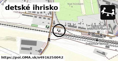 detské ihrisko