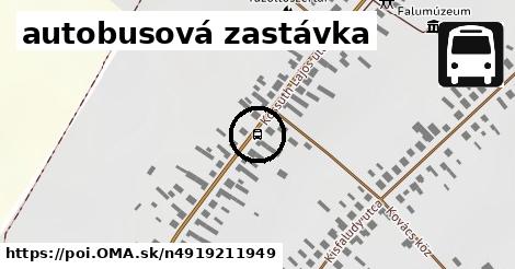 autobusová zastávka