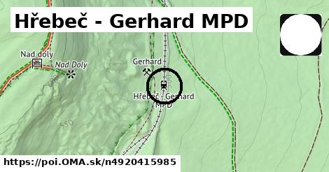 Hřebeč - Gerhard MPD