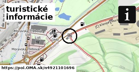 turistické informácie