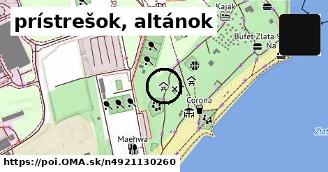 prístrešok, altánok