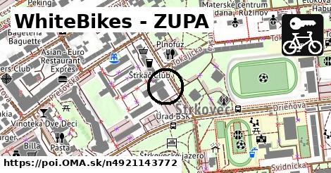 WhiteBikes - ZUPA