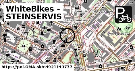 WhiteBikes - STEINSERVIS