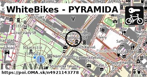 WhiteBikes - PYRAMIDA