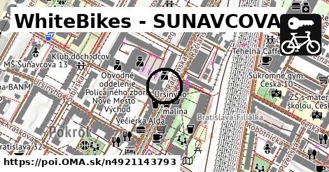 WhiteBikes - SUNAVCOVA