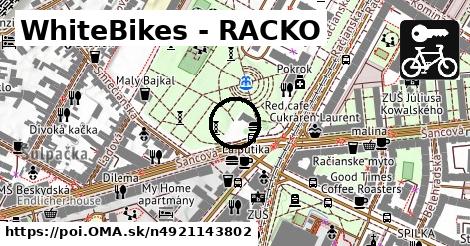 WhiteBikes - RACKO