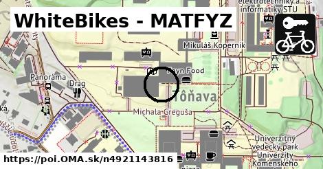 WhiteBikes - MATFYZ