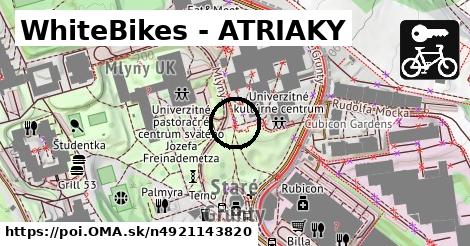 WhiteBikes - ATRIAKY