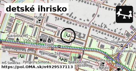 detské ihrisko