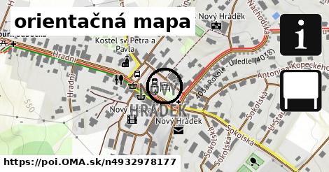 orientačná mapa