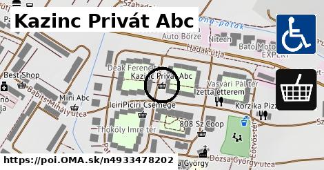 Kazinc Privát Abc