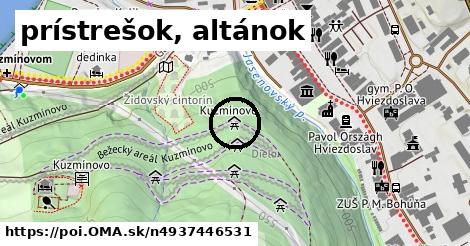 prístrešok, altánok