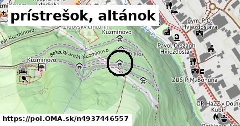 prístrešok, altánok