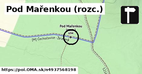 Pod Mařenkou (rozc.)