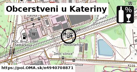 Obcerstveni u Kateriny