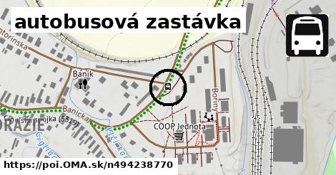 autobusová zastávka