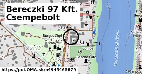 Bereczki 97 Kft. Csempebolt