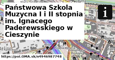 Państwowa Szkola Muzycna I i II stopnia im. Ignacego Paderewsskiego w Cieszynie