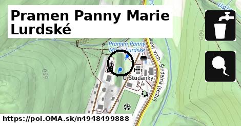 Pramen Panny Marie Lurdské