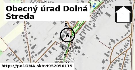 Obecný úrad Dolná Streda