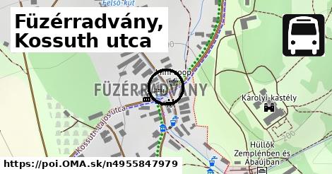 Füzérradvány, Kossuth utca