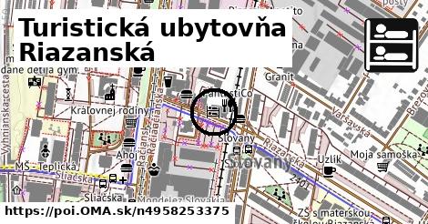 Turistická ubytovňa Riazanská