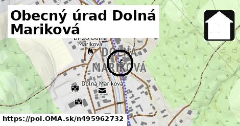 Obecný úrad Dolná Mariková