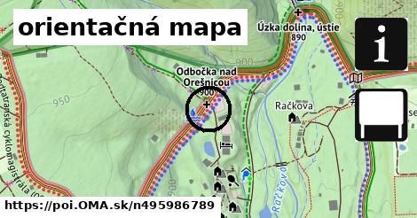 orientačná mapa