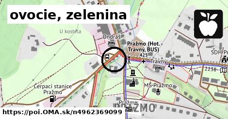 ovocie, zelenina