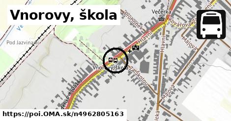 Vnorovy, škola