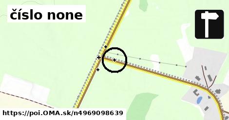 číslo none