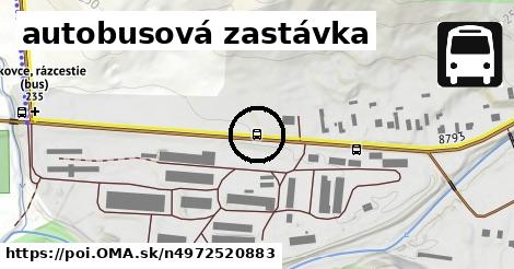 autobusová zastávka